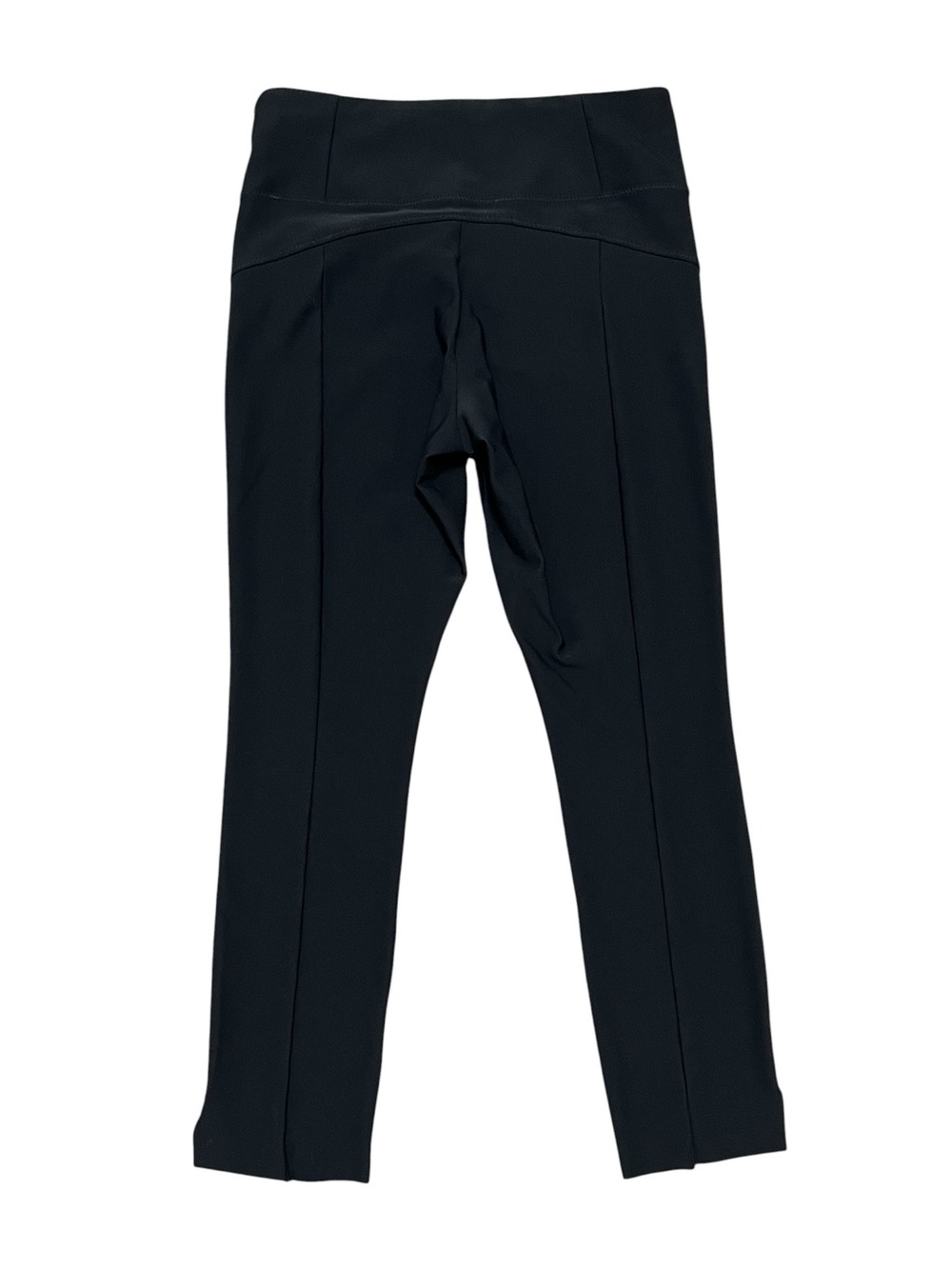 ATHLETA BLACK STELLAR CROPPED zip pocket pants 25” inseam like new size SMALL - Picture 3 of 10